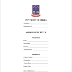 DU Assignment Cover Page Download (DOCS) – Free & Editable chakritoolsbd.com